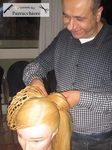 Antonino Cianciolo, Acconciatura Cappello Cestino, corso Parrucchieri